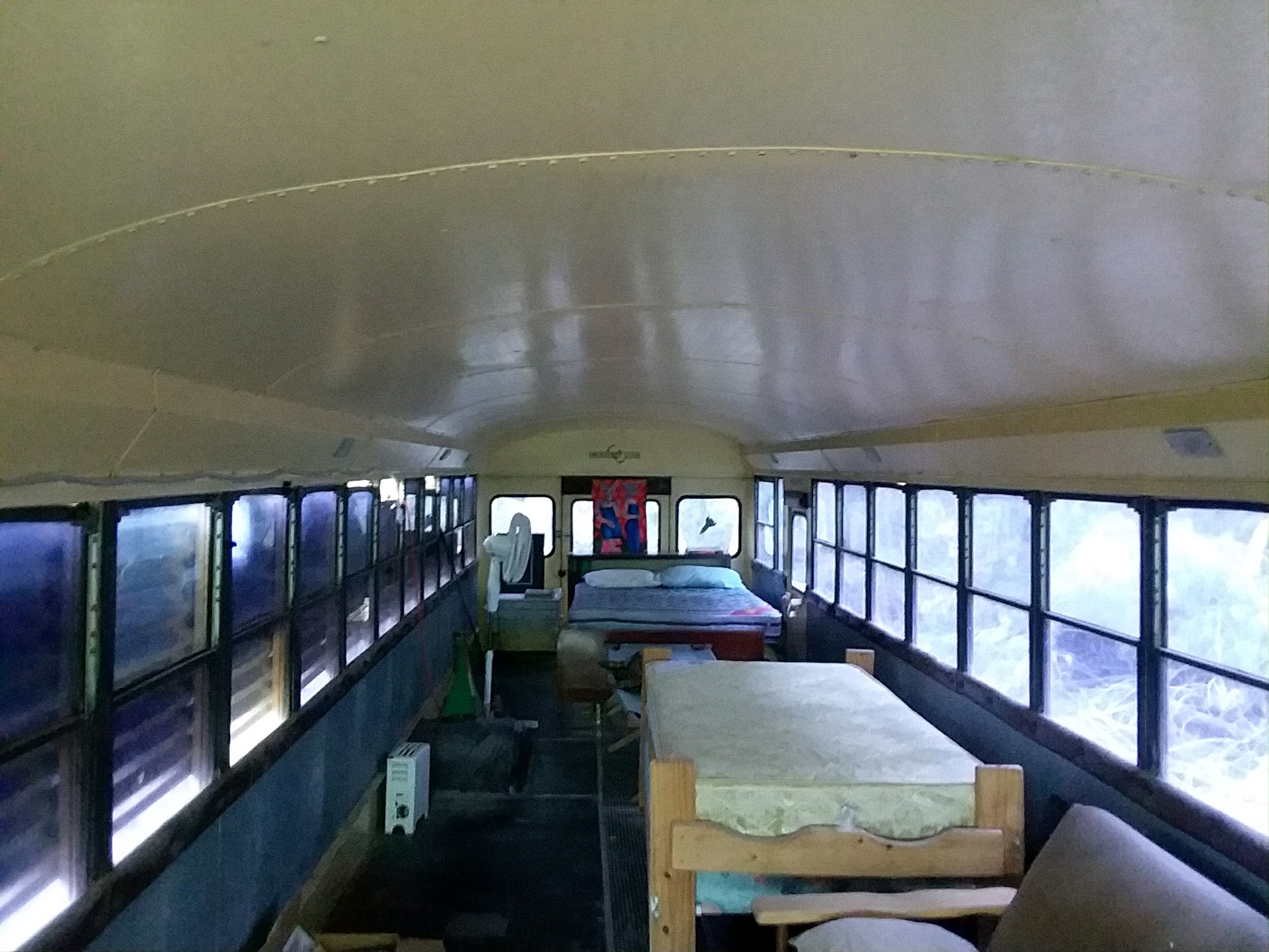 Stay in a Converted School Bus